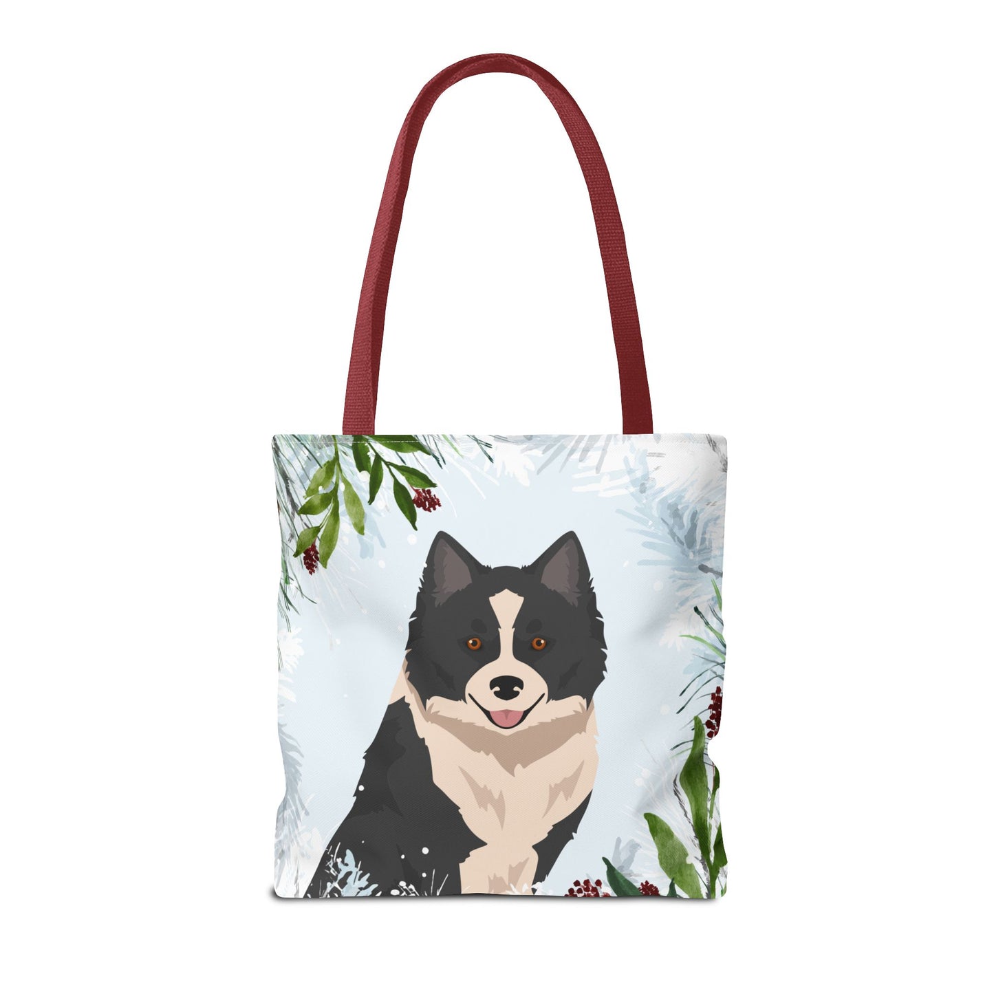 Nenets Herding Laika Dog Christmas Holiday Tote Bag 16x16