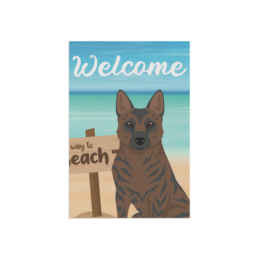 Kai Ken Dog Garden Flag