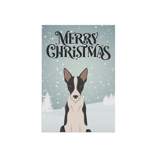Smooth Border Collie Dog Garden Flag