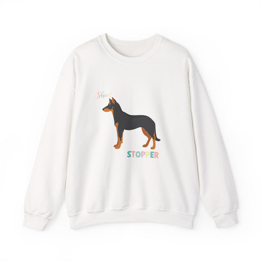 Beauceron Dog Unisex Heavy Blend Crewneck Sweatshirt