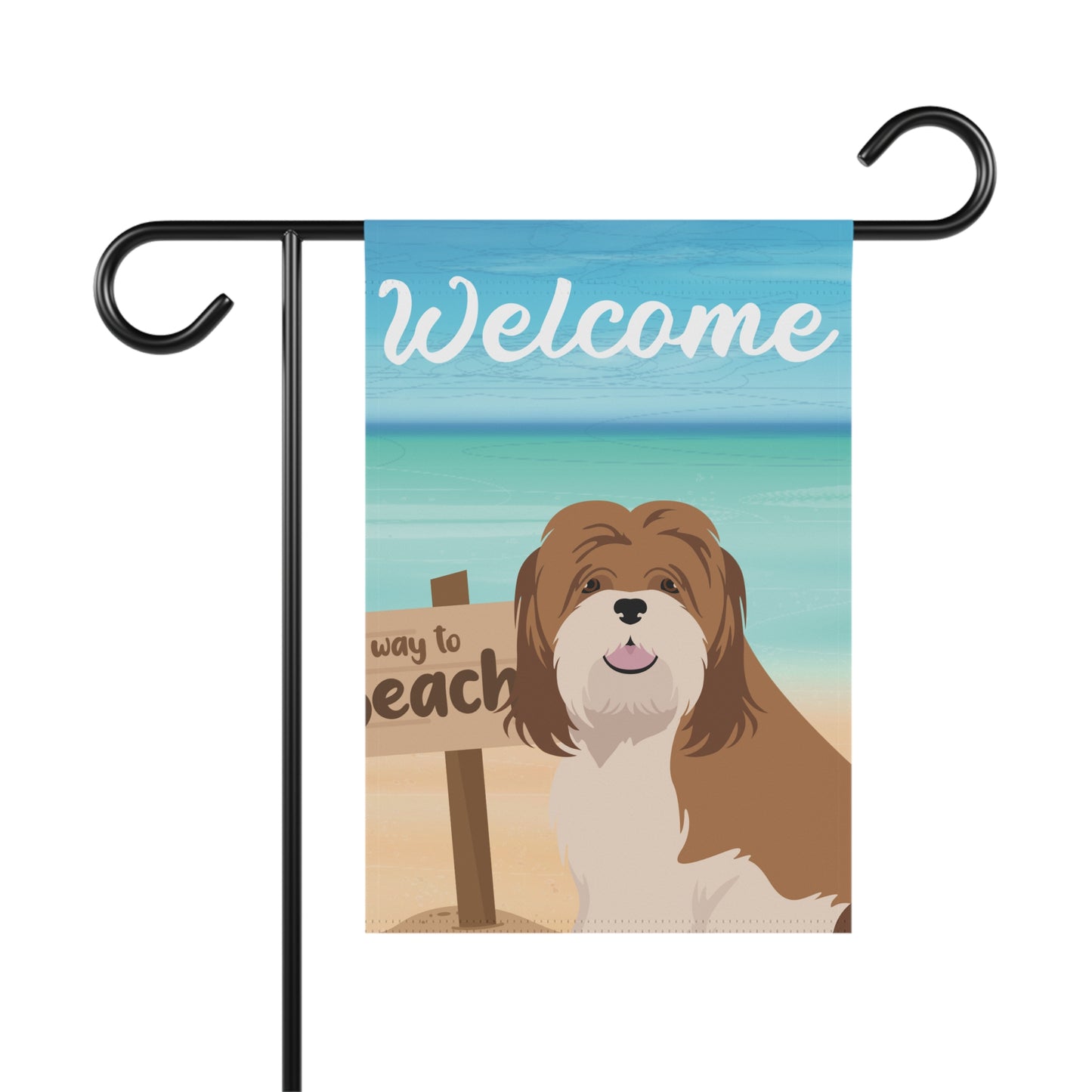 Lhasa Apso Dog Garden Flag