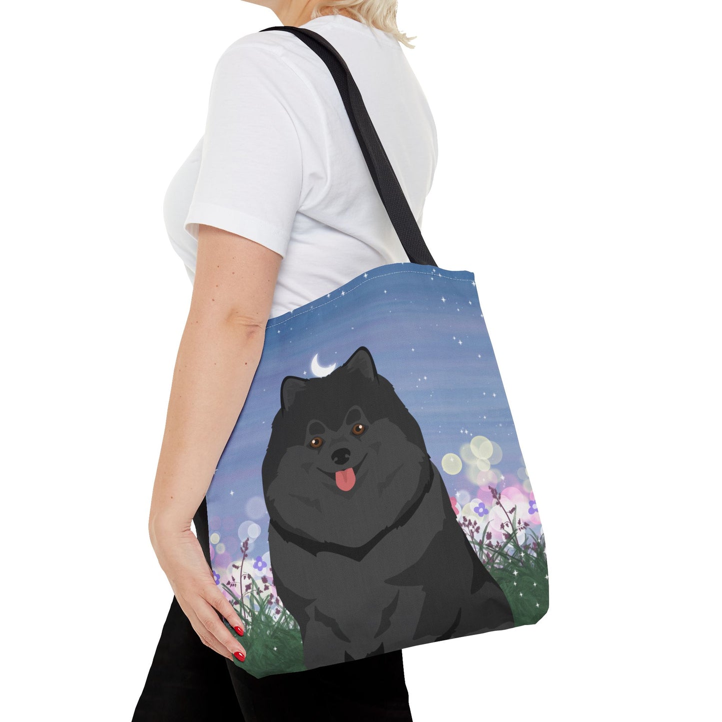 Pomeranian Dog Tote Bag 16x16