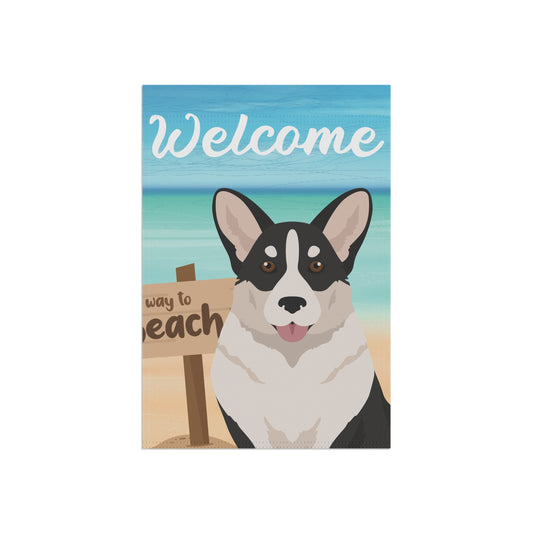 Cardigan Welsh Corgi Dog Garden Flag