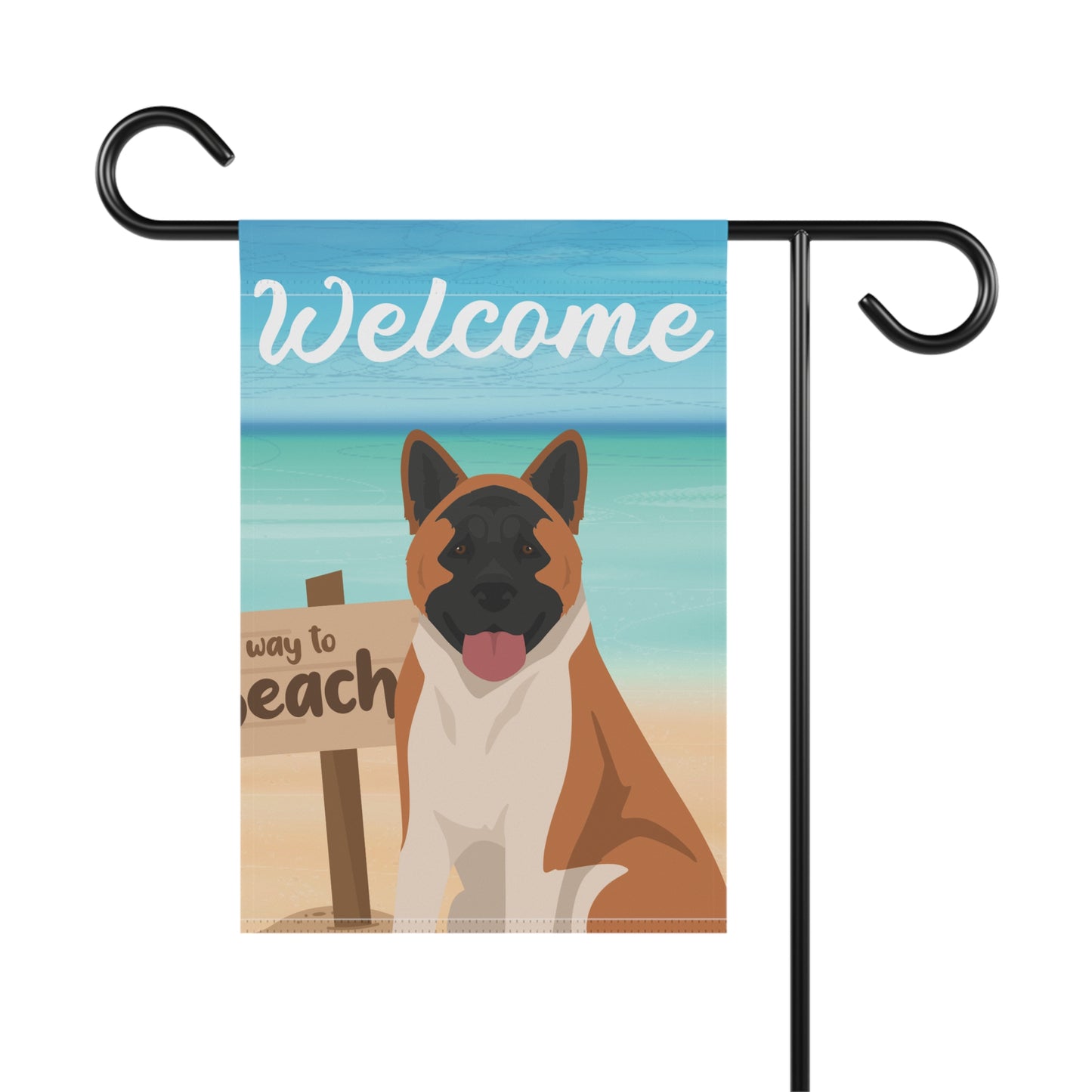 American Akita Dog Garden Flag