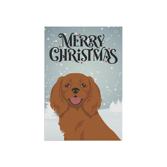 Cavalier King Charles Spaniel Dog Garden Flag