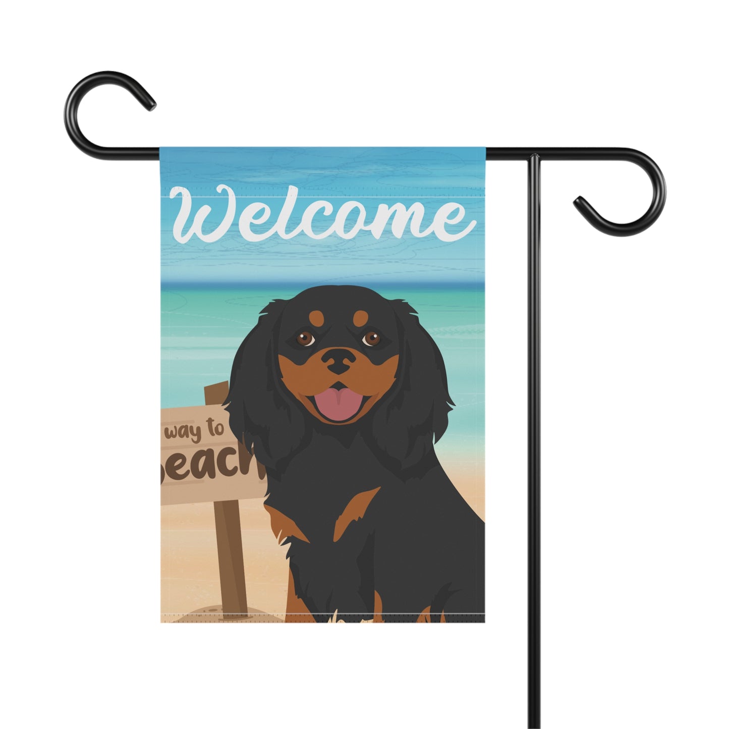 Cavalier King Charles Spaniel Dog Garden Flag