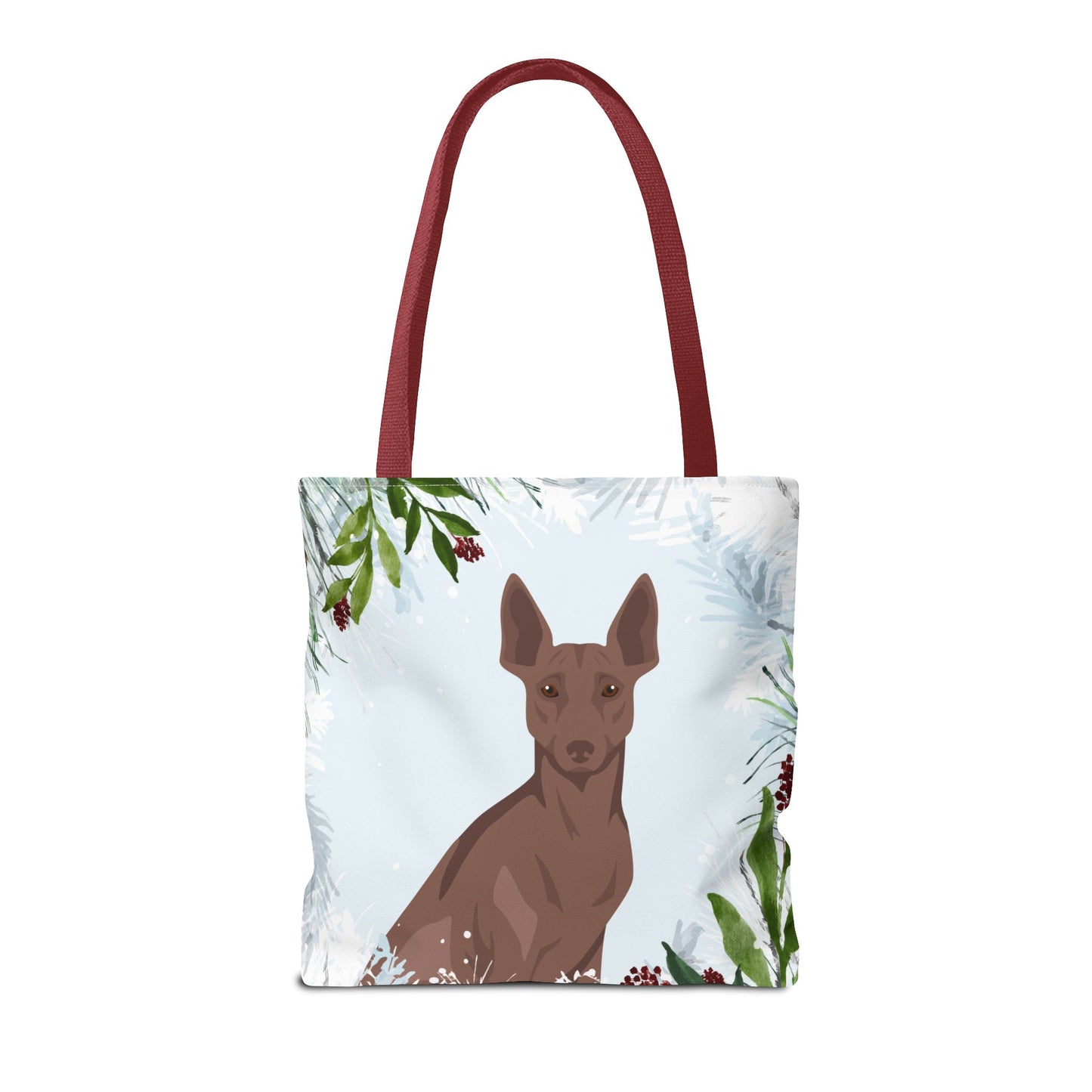 Peruvian Inca Orchid Dog Christmas Holiday Tote Bag 16x16