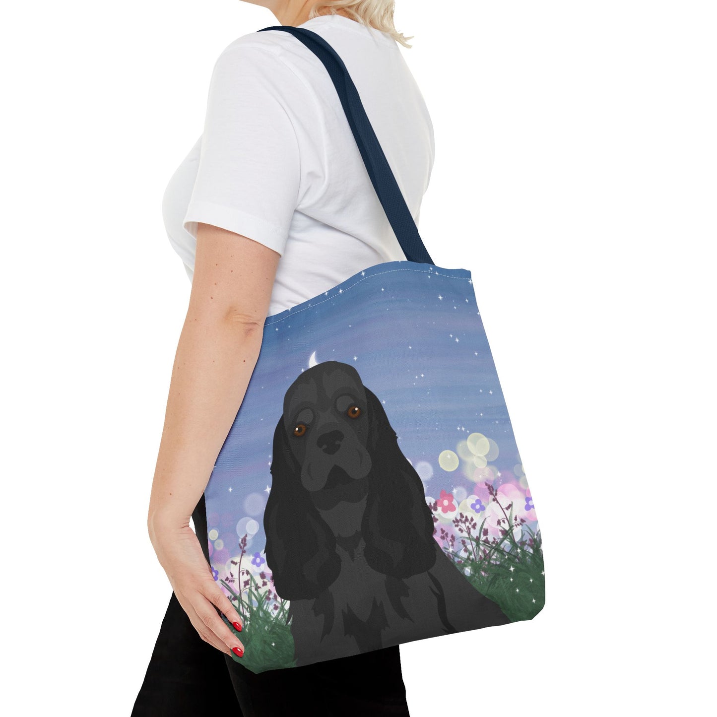 Cocker Spaniel Dog Tote Bag 16x16