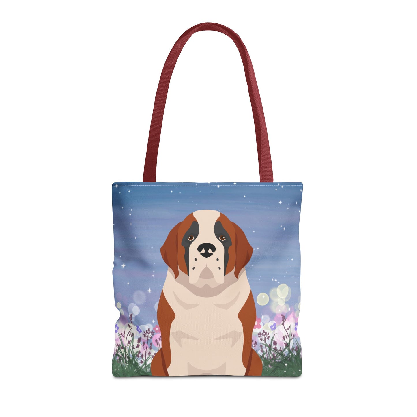 St Bernard Dog Tote Bag 16x16