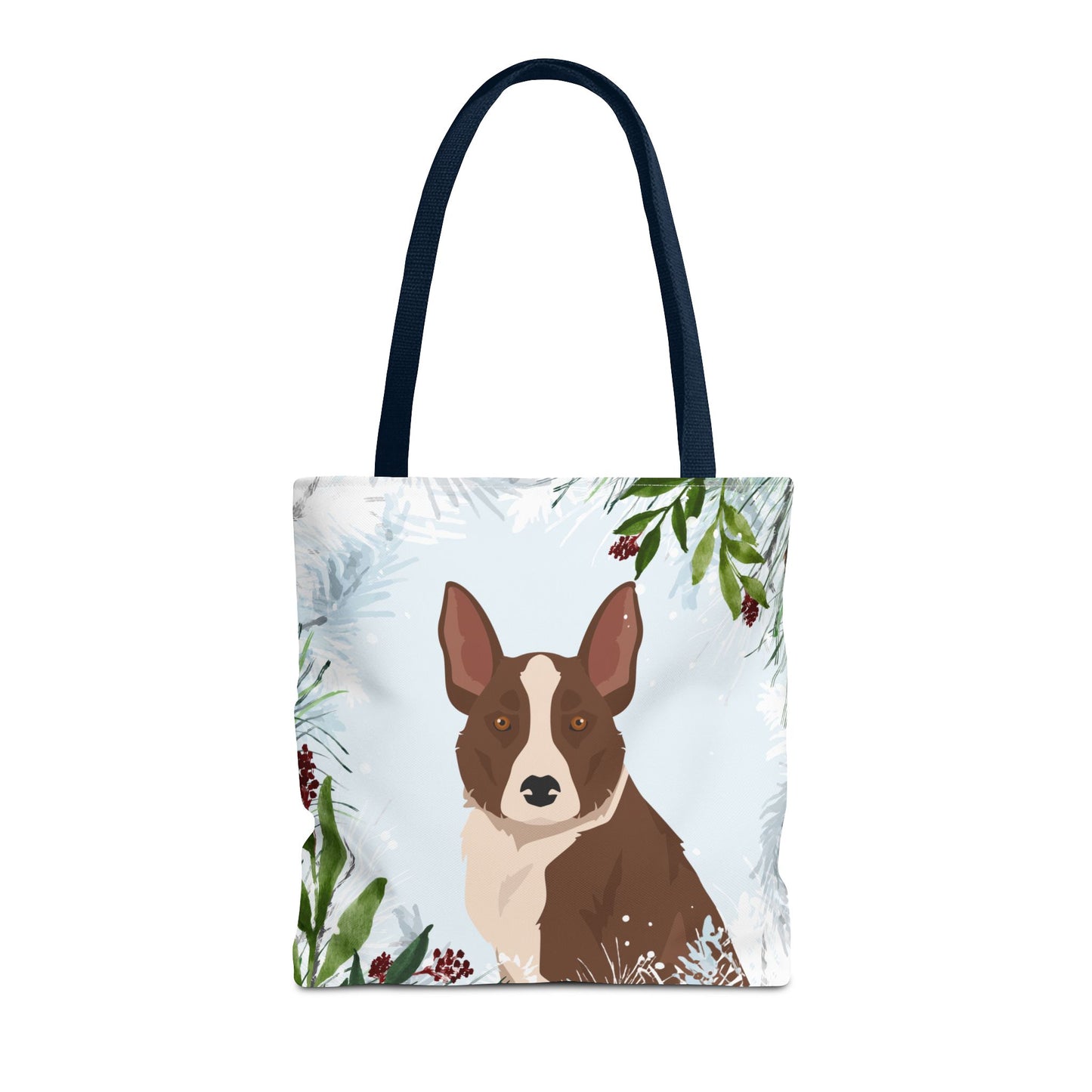 McNab Dog Christmas Holiday Tote Bag 16x16