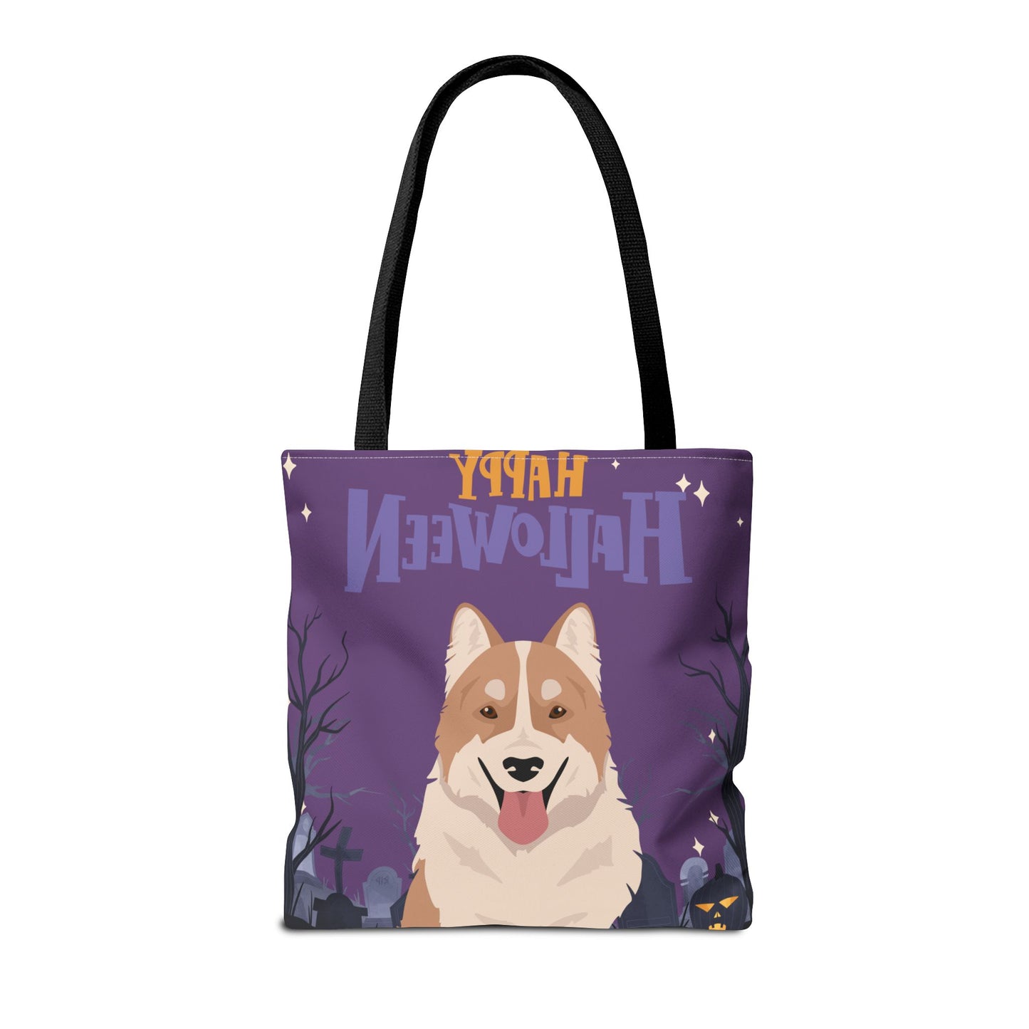 Thai Bangkaew Dog Dog Happy Halloween Tote Bag 16x16