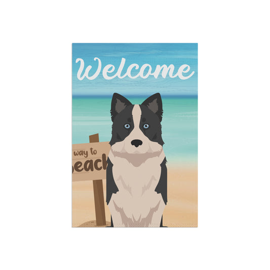 Yakutian Laika Dog Garden Flag