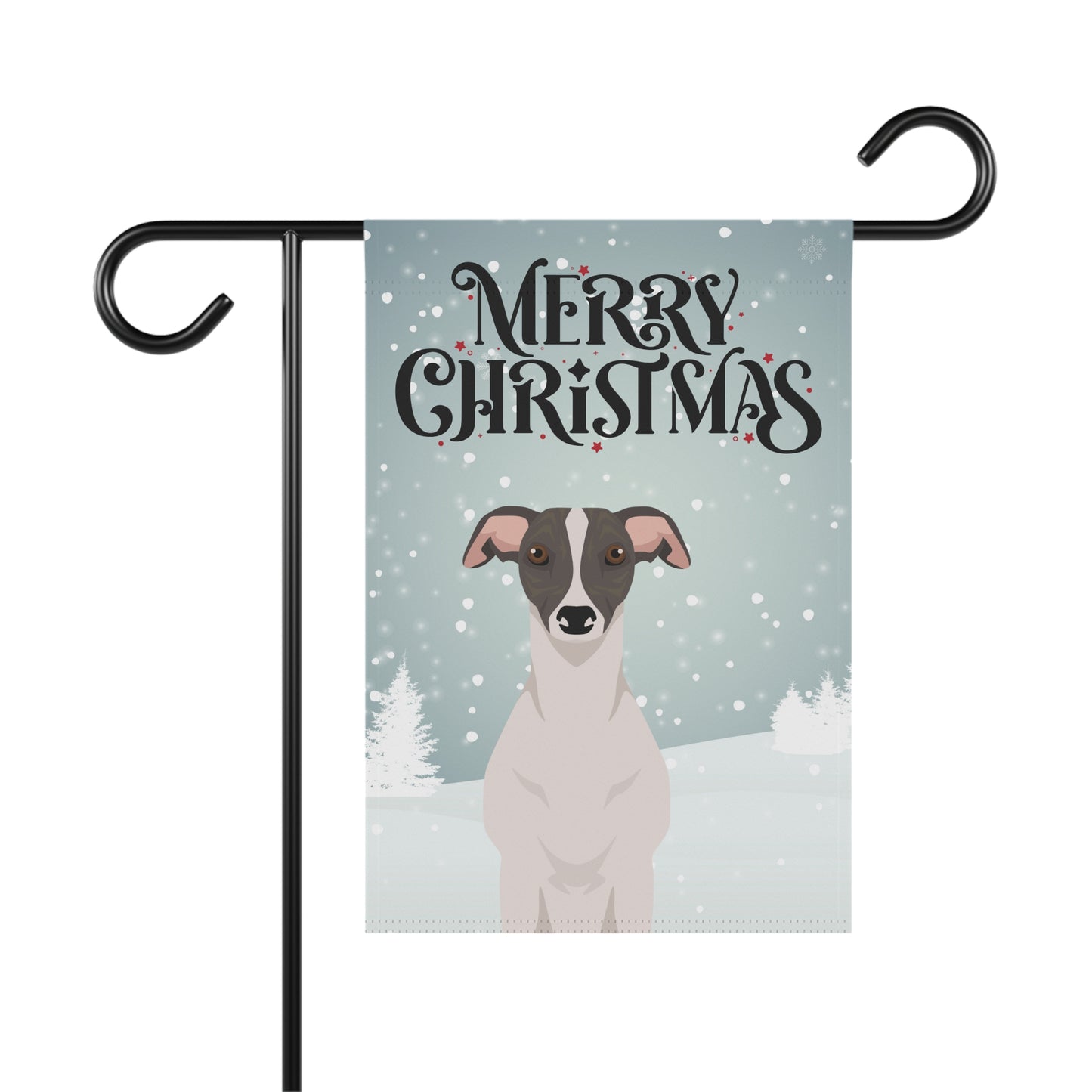 Whippet Dog Garden Flag