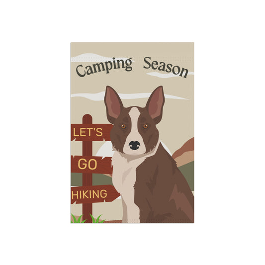 McNab Dog Camping Garden Flag