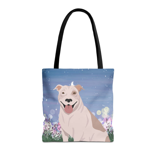 Pit Bull Dog Tote Bag 16x16
