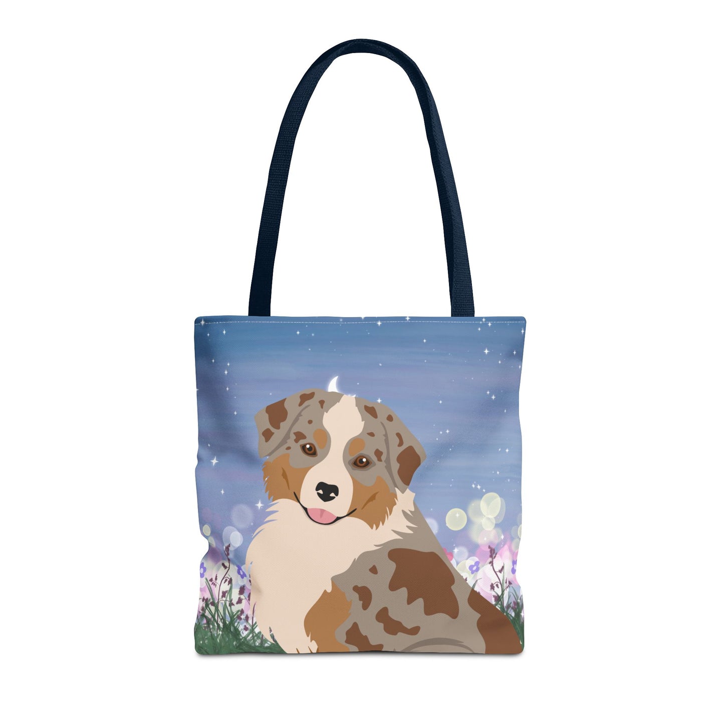 Miniature American Shepherd Dog Tote Bag 16x16