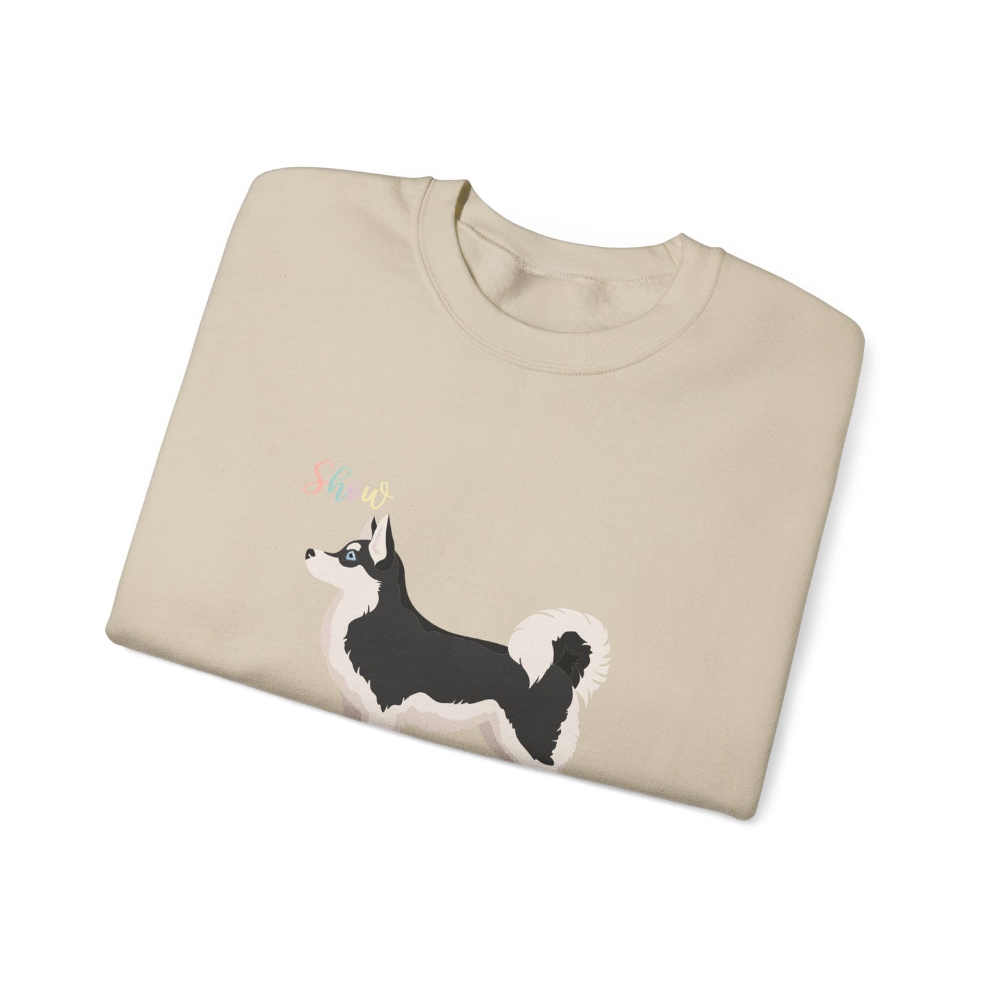 Alaskan Klee Kai Dog Unisex Heavy Blend Crewneck Sweatshirt