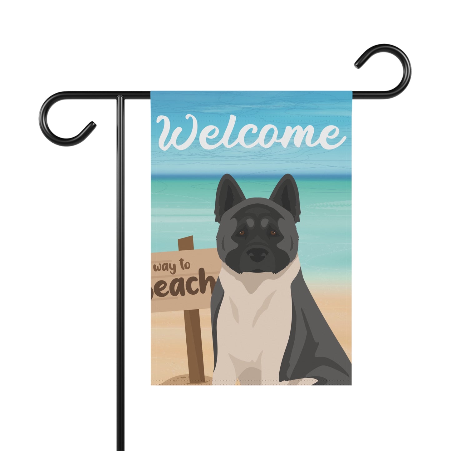 American Akita Dog Garden Flag
