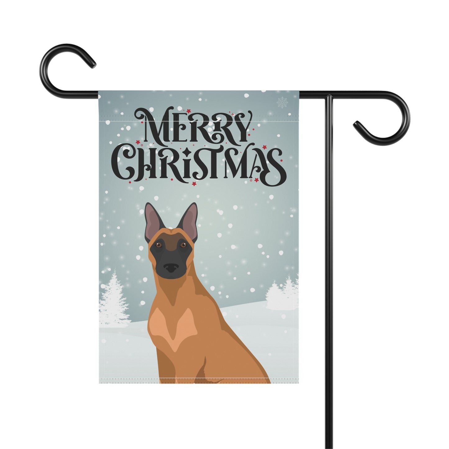 Belgian Malinois Dog Garden Flag