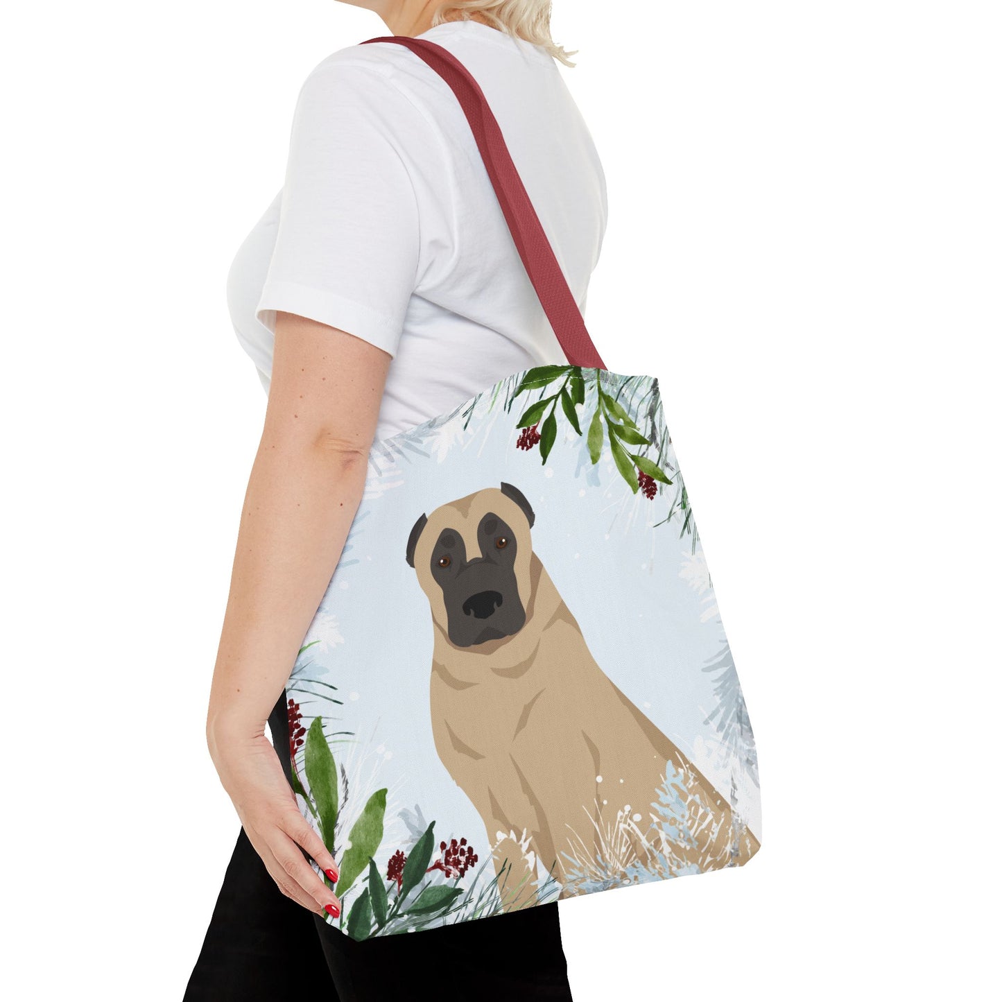 Kangal Dog Christmas Holiday Tote Bag 16x16