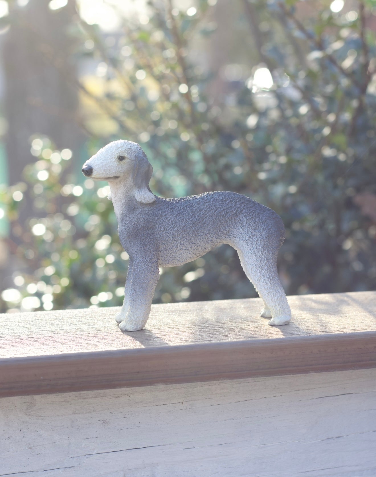 Bedlington Terrier Dog Figurine
