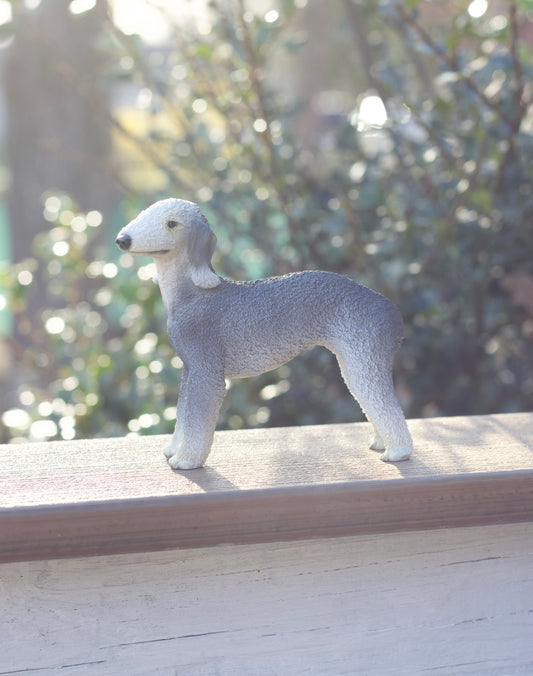 Bedlington Terrier Dog Figurine