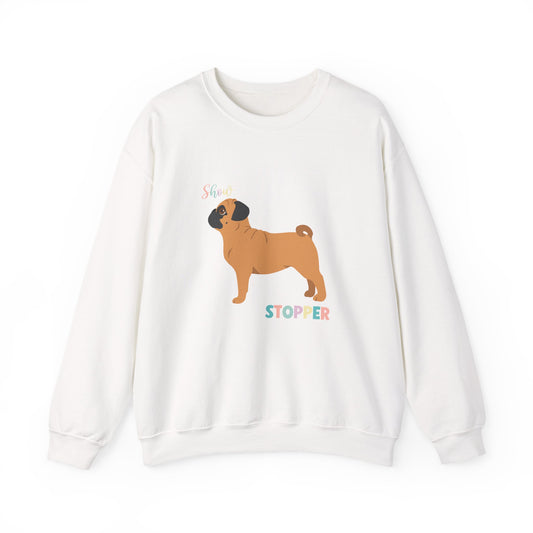 Pug Dog Unisex Heavy Blend Crewneck Sweatshirt