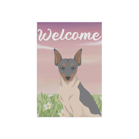 Brazilian Terrier Dog Welcome Garden Flag