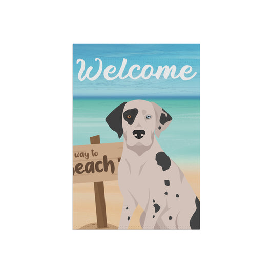 Catahoula Leopard Dog Dog Garden Flag