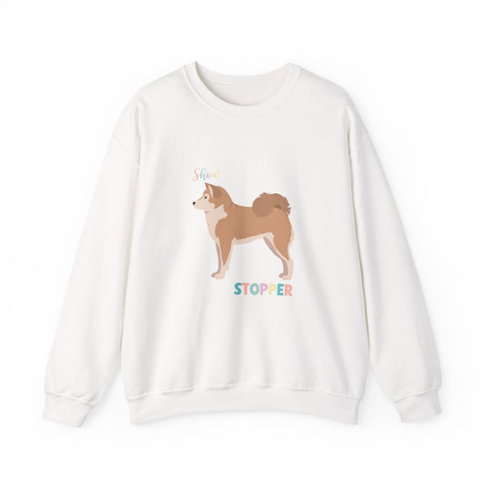 Shiba Inu Dog Unisex Heavy Blend Crewneck Sweatshirt