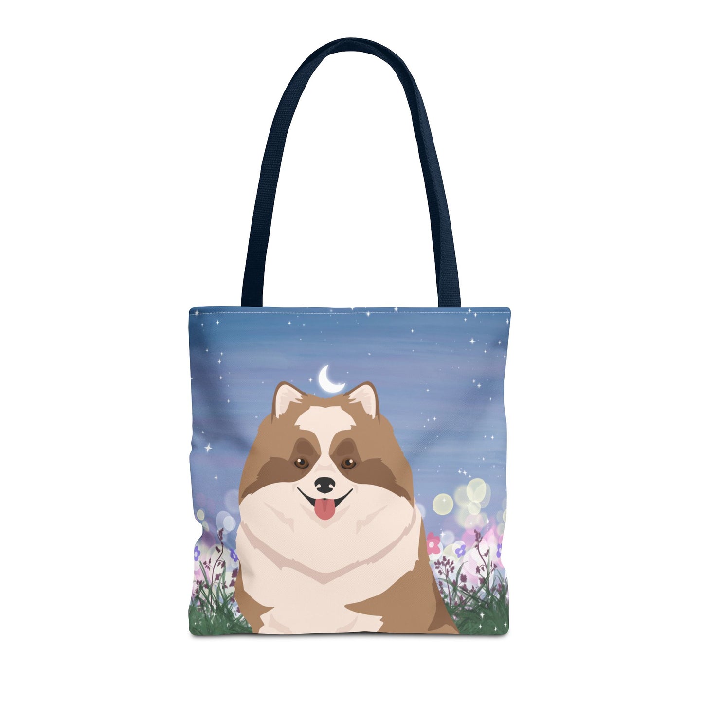 Pomeranian Dog Tote Bag 16x16