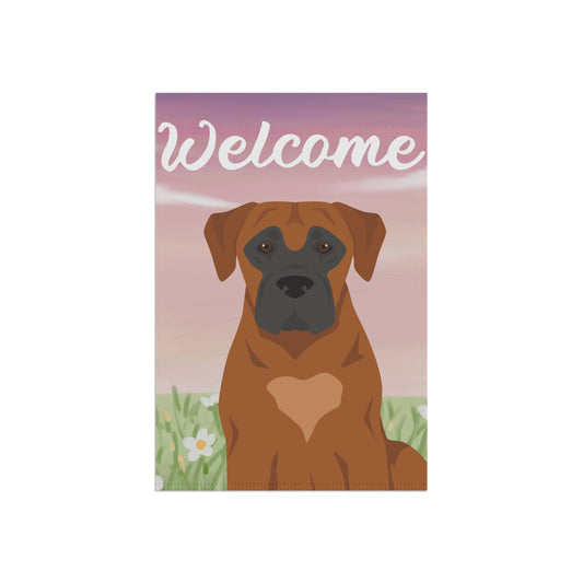 Boerboel Dog Welcome Garden Flag