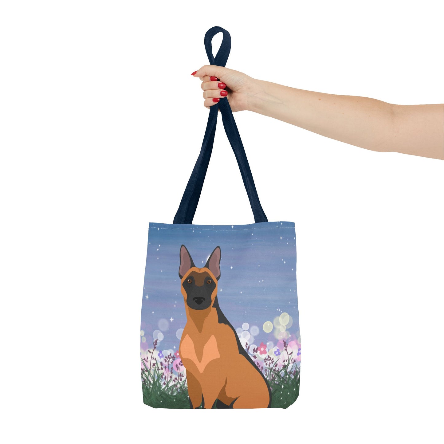 Belgian Malinois Dog Tote Bag 13x13