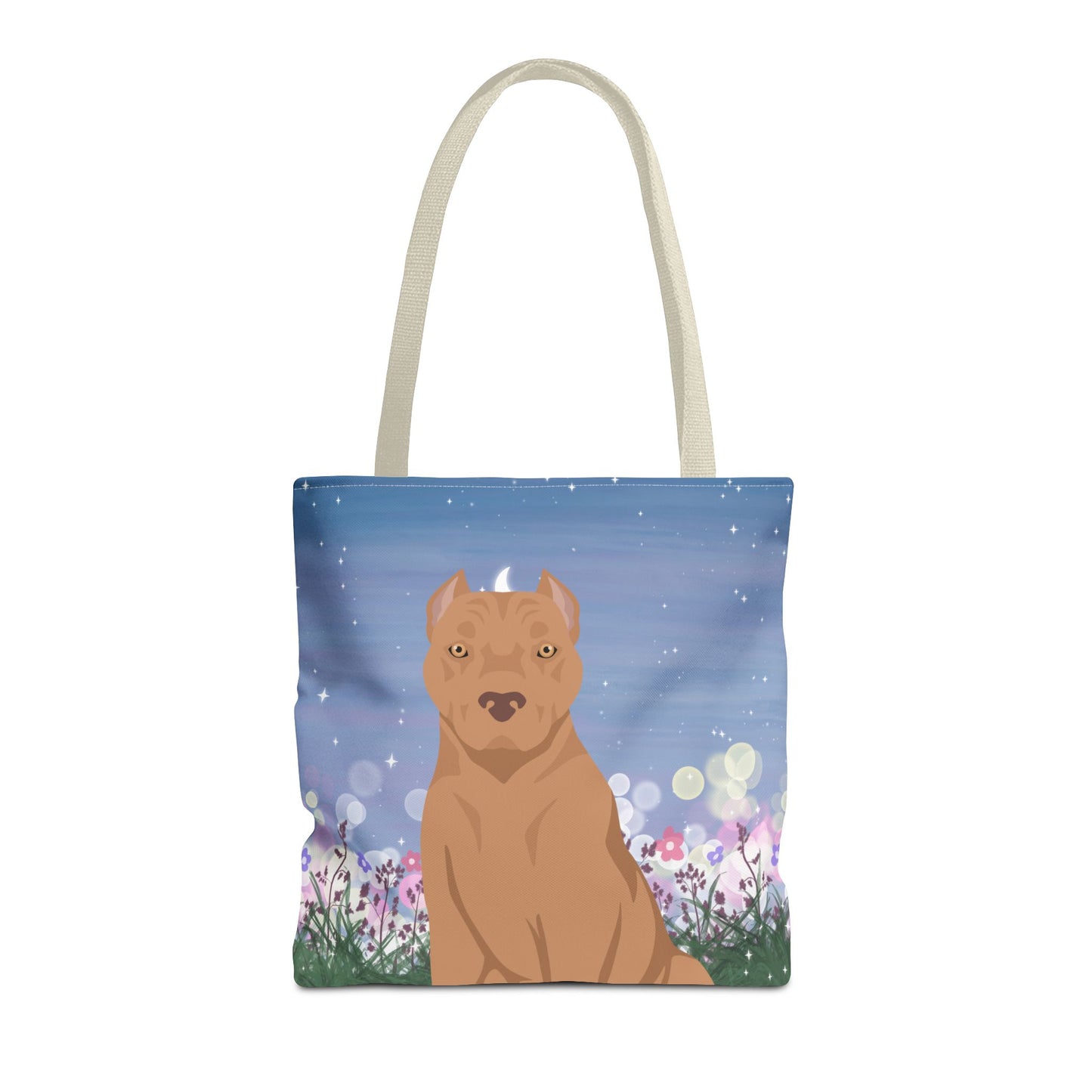 American Staffordshire Terrier Dog Tote Bag 16x16
