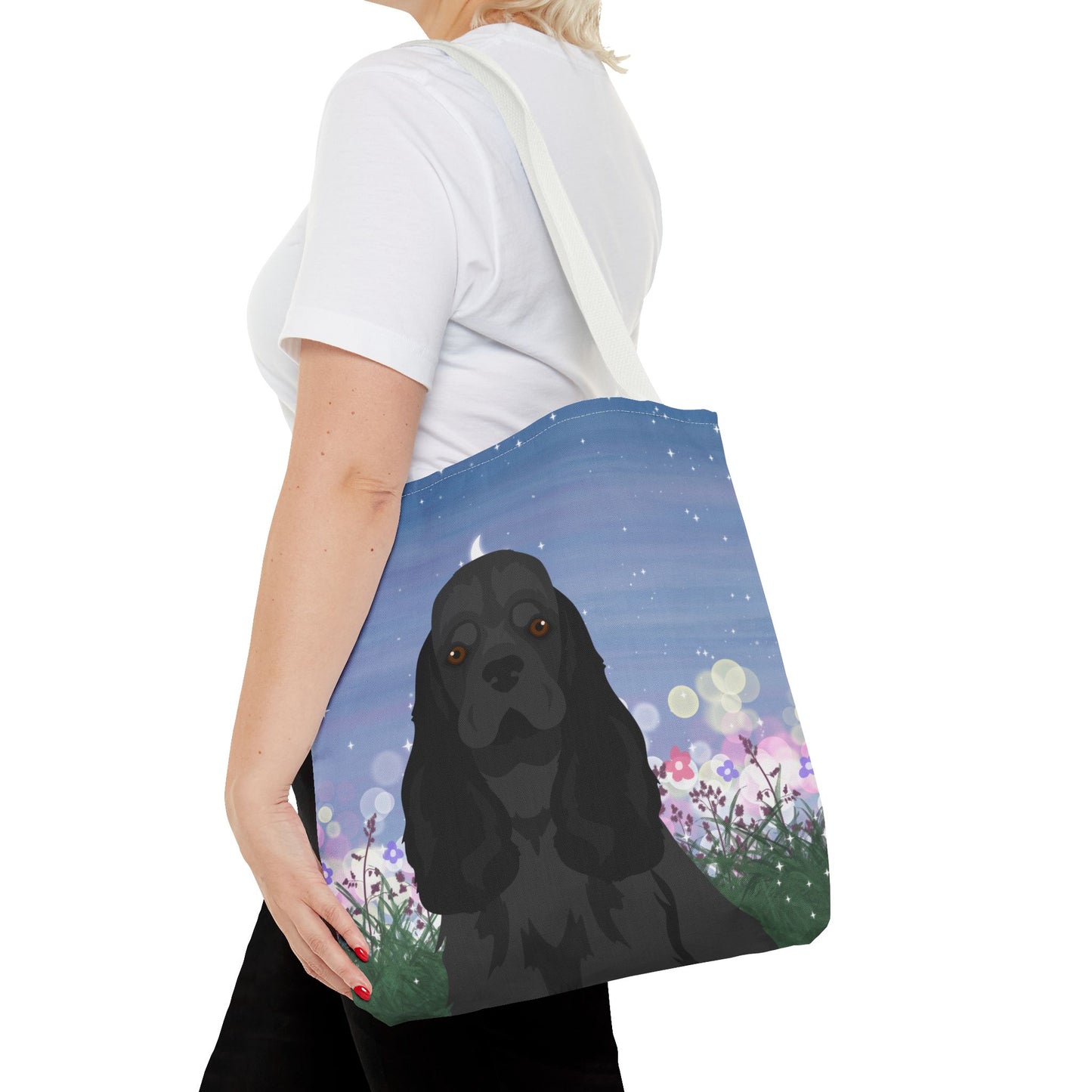 Cocker Spaniel Dog Tote Bag 16x16