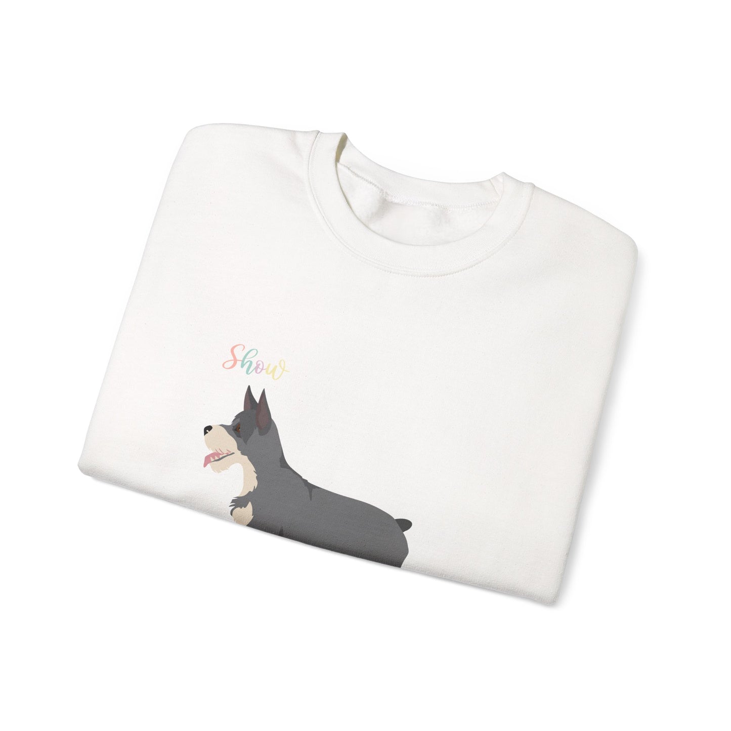 Schnauzer Dog Unisex Heavy Blend Crewneck Sweatshirt