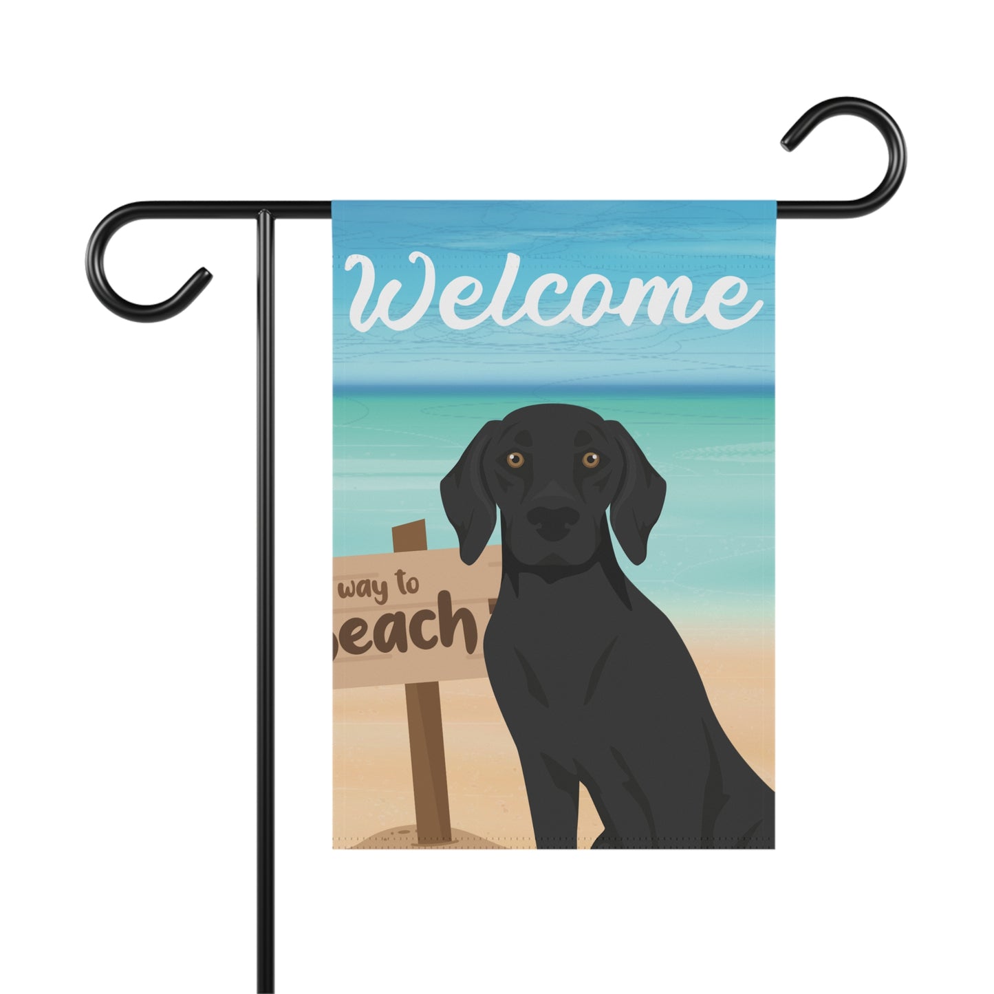 German Shorthaired Pointer Dog Garden Flag