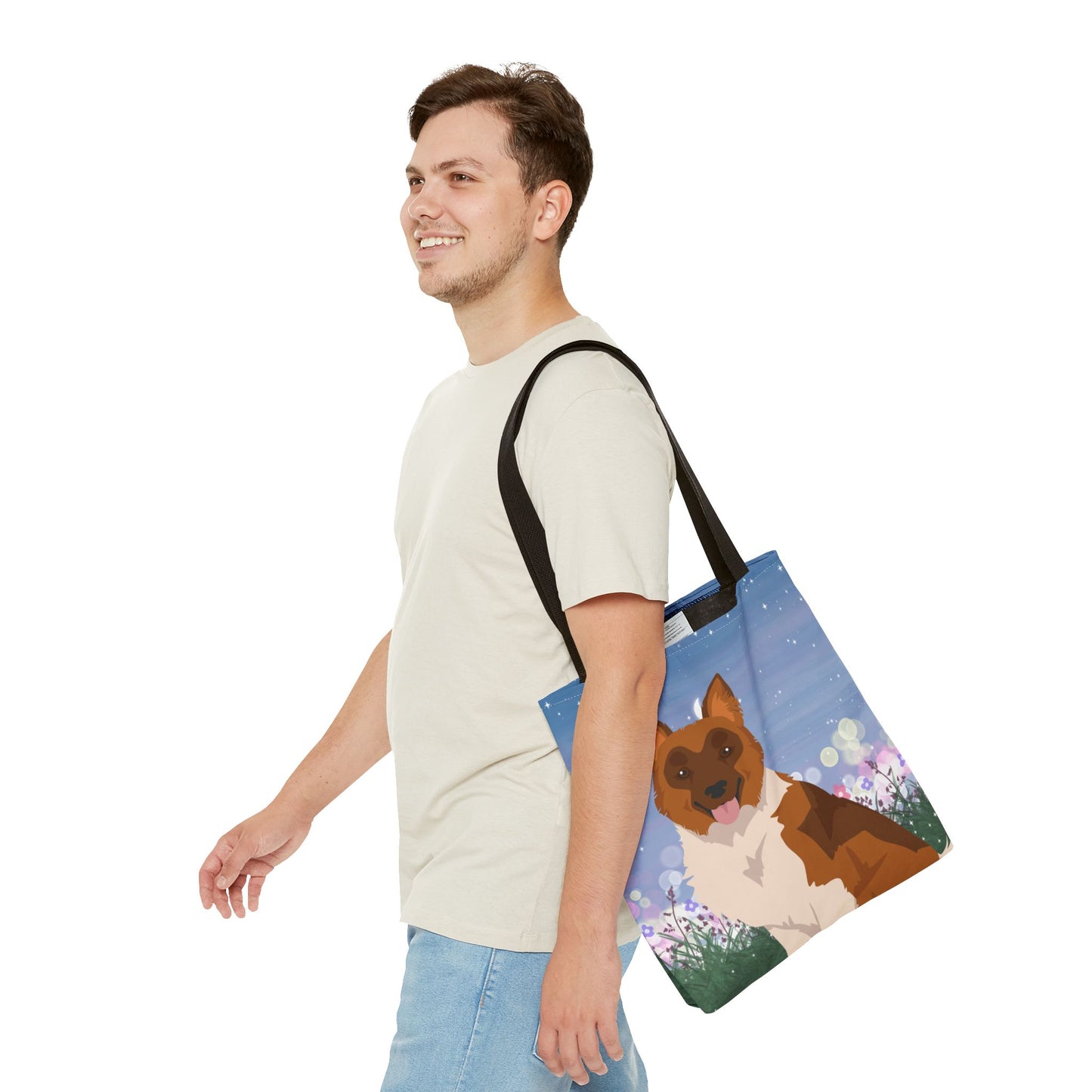 Elo Dog Tote Bag 16x16