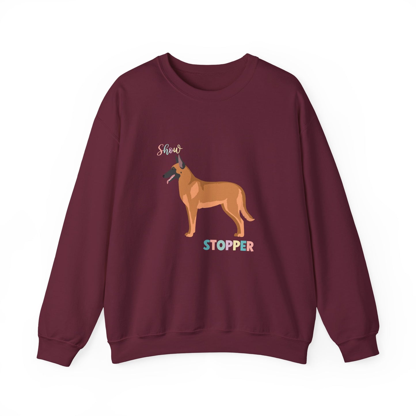 Belgian Malinois Dog Unisex Heavy Blend Crewneck Sweatshirt