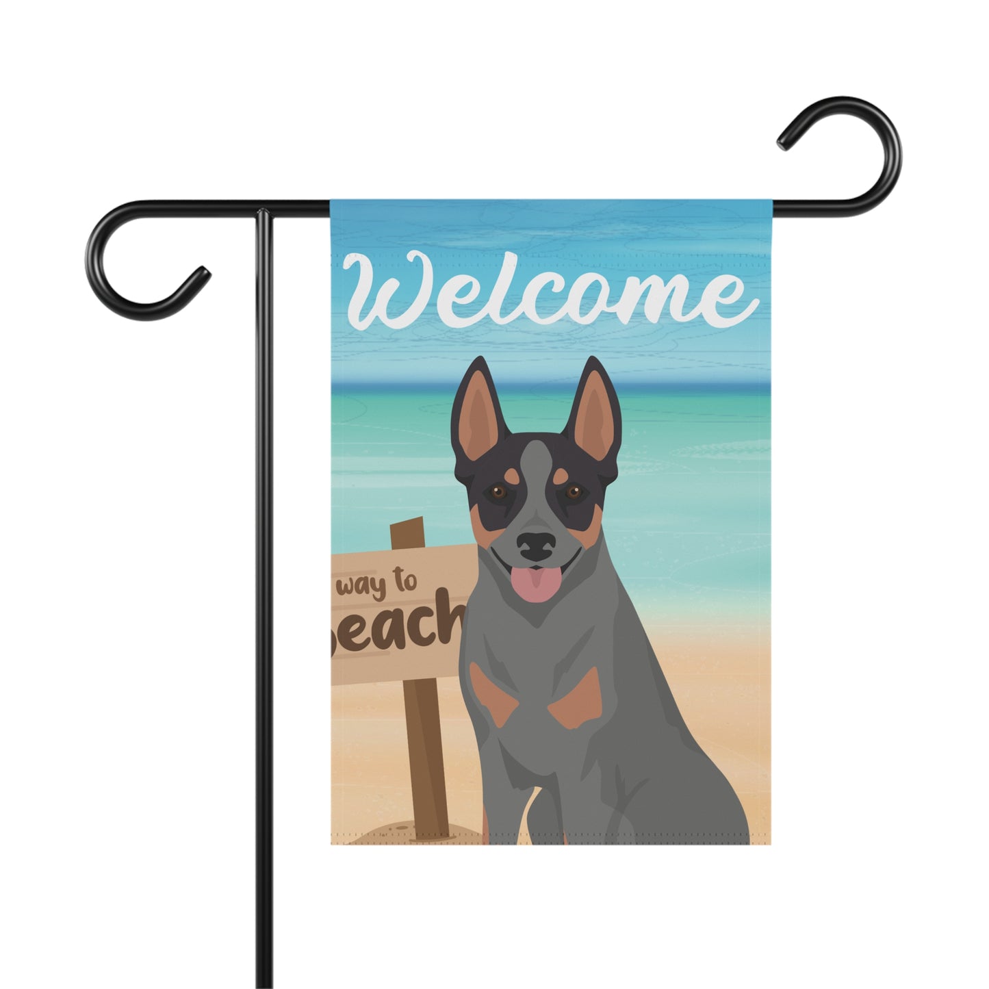 Australian Stumpy Tail Cattle Dog Dog Garden Flag