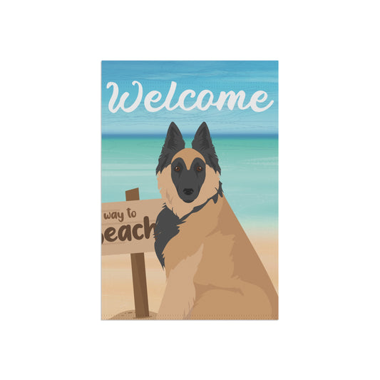 Belgian Tervuren Dog Garden Flag