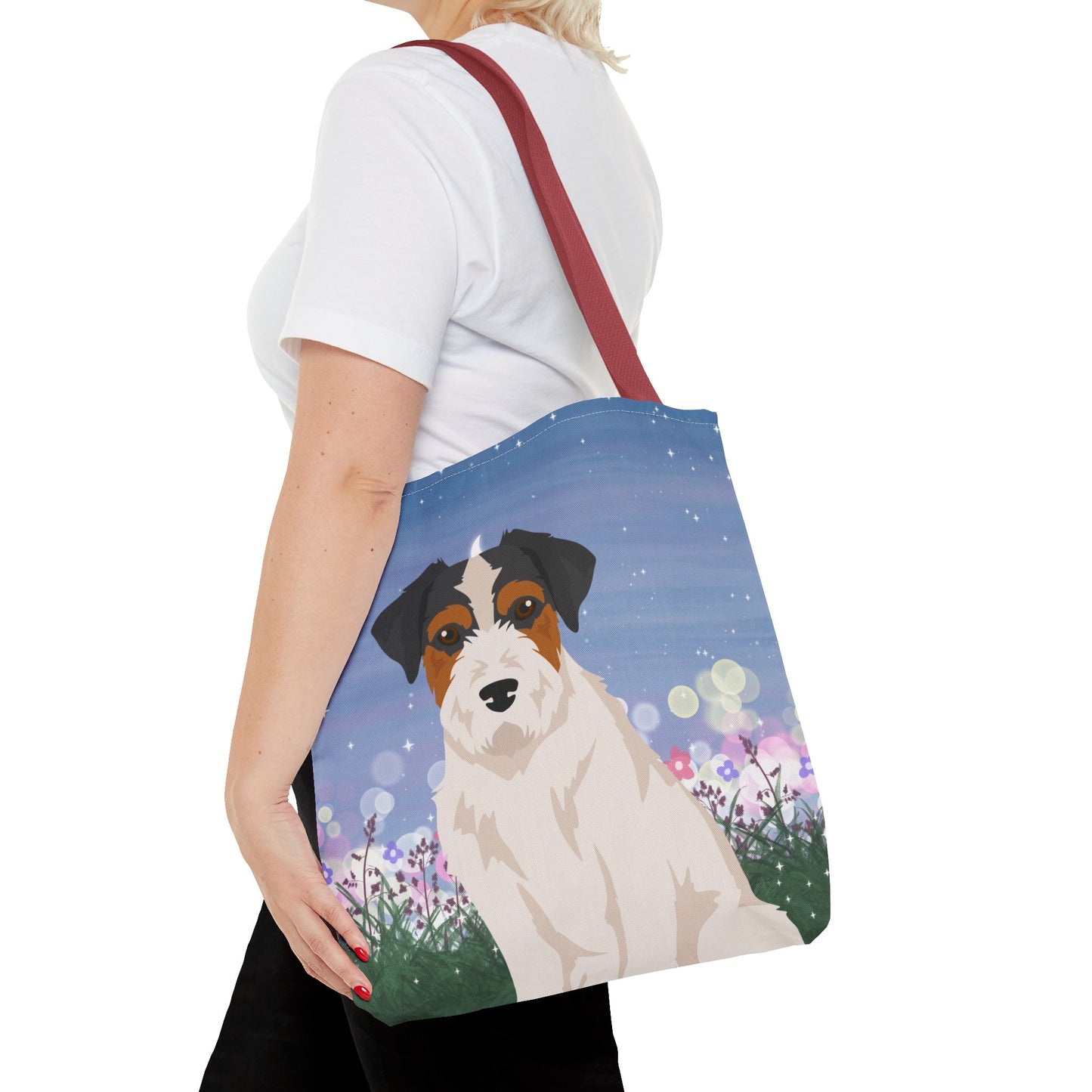 Jack Russell Terrier Dog Tote Bag 16x16