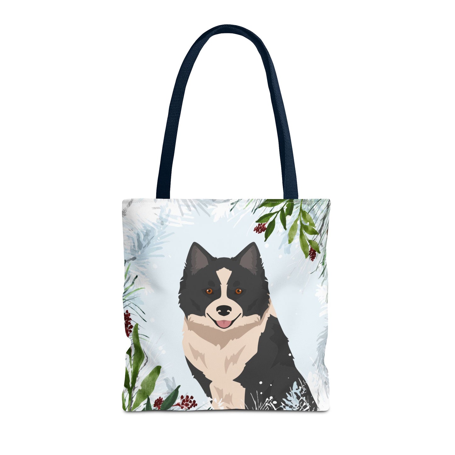 Nenets Herding Laika Dog Christmas Holiday Tote Bag 16x16