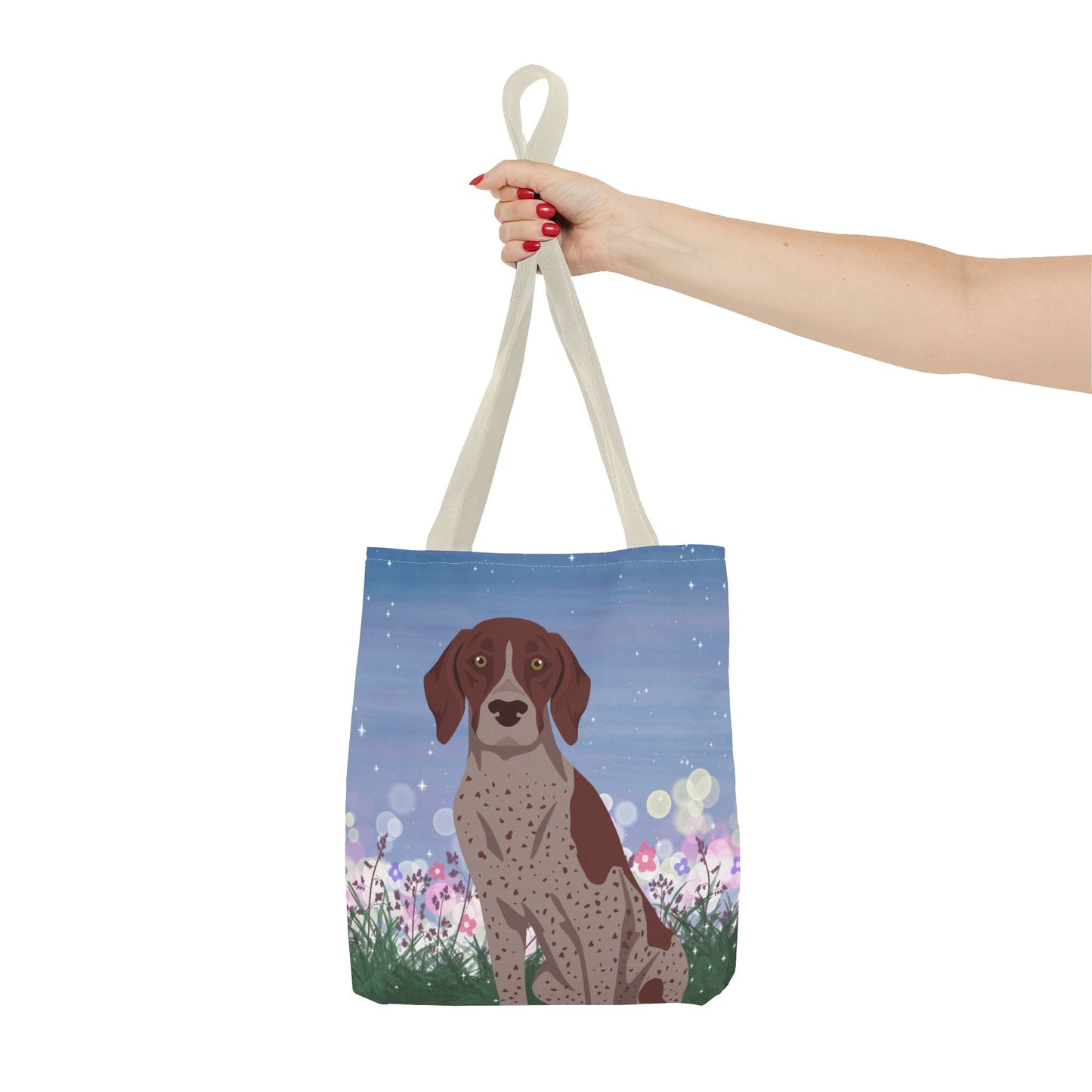 German Shorthaired Pointer Dog Tote Bag 13x13