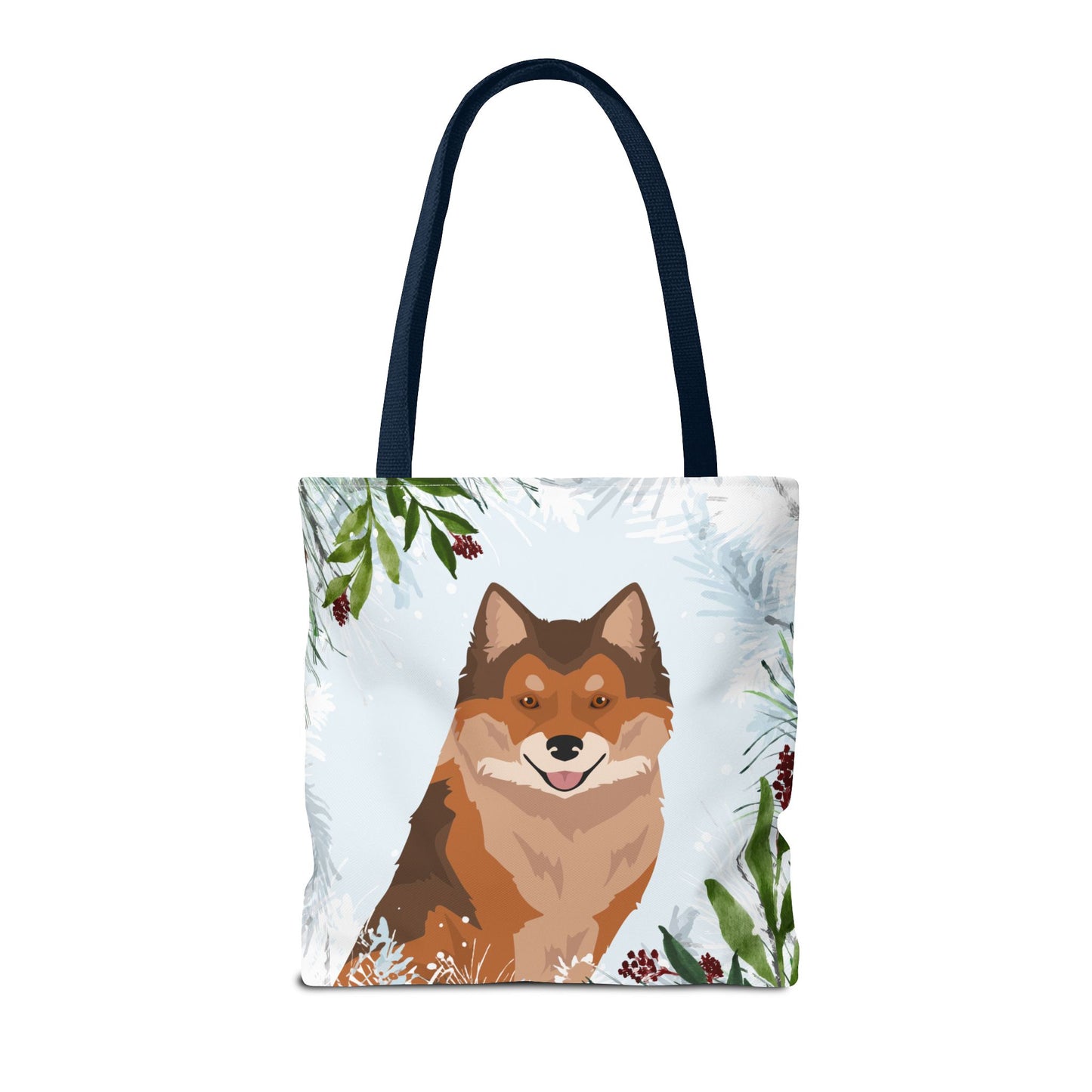 Nenets Herding Laika Dog Christmas Holiday Tote Bag 16x16