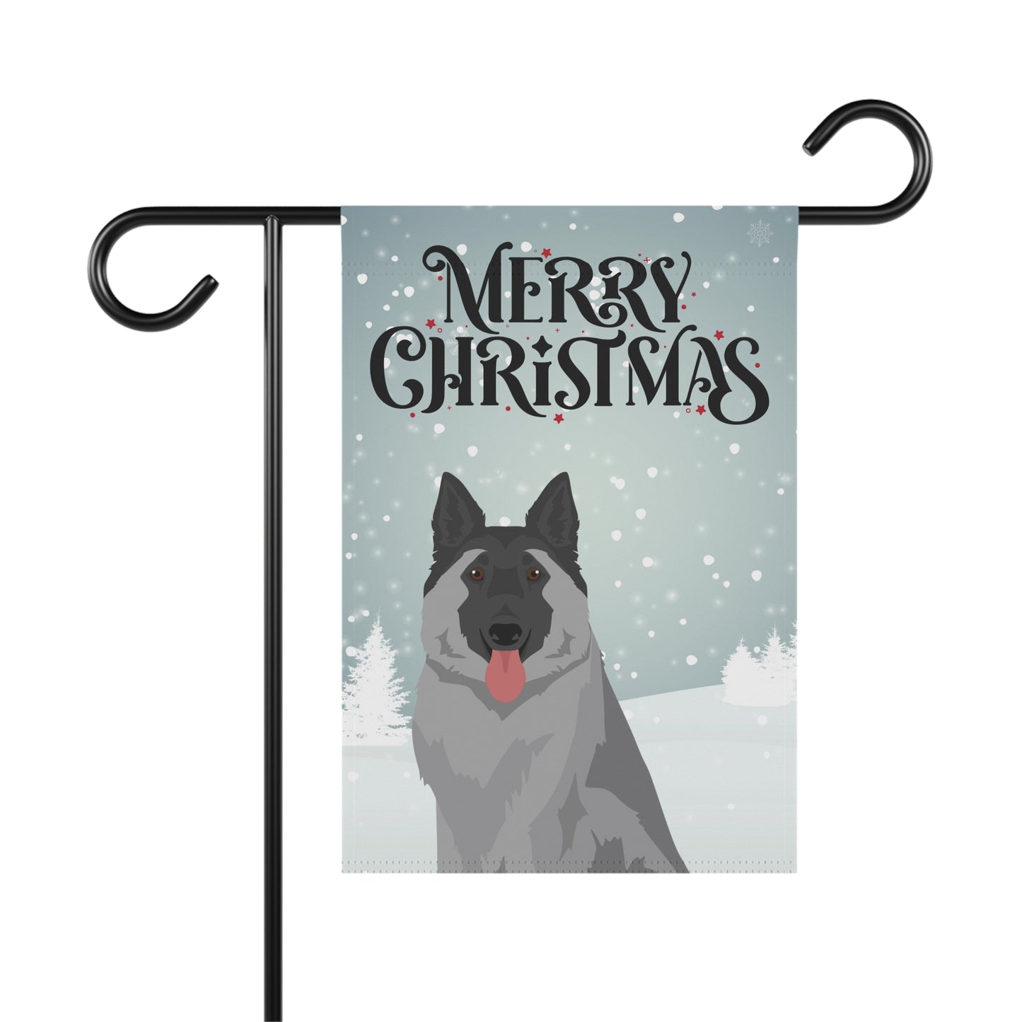 Tervuren Dog Garden Flag