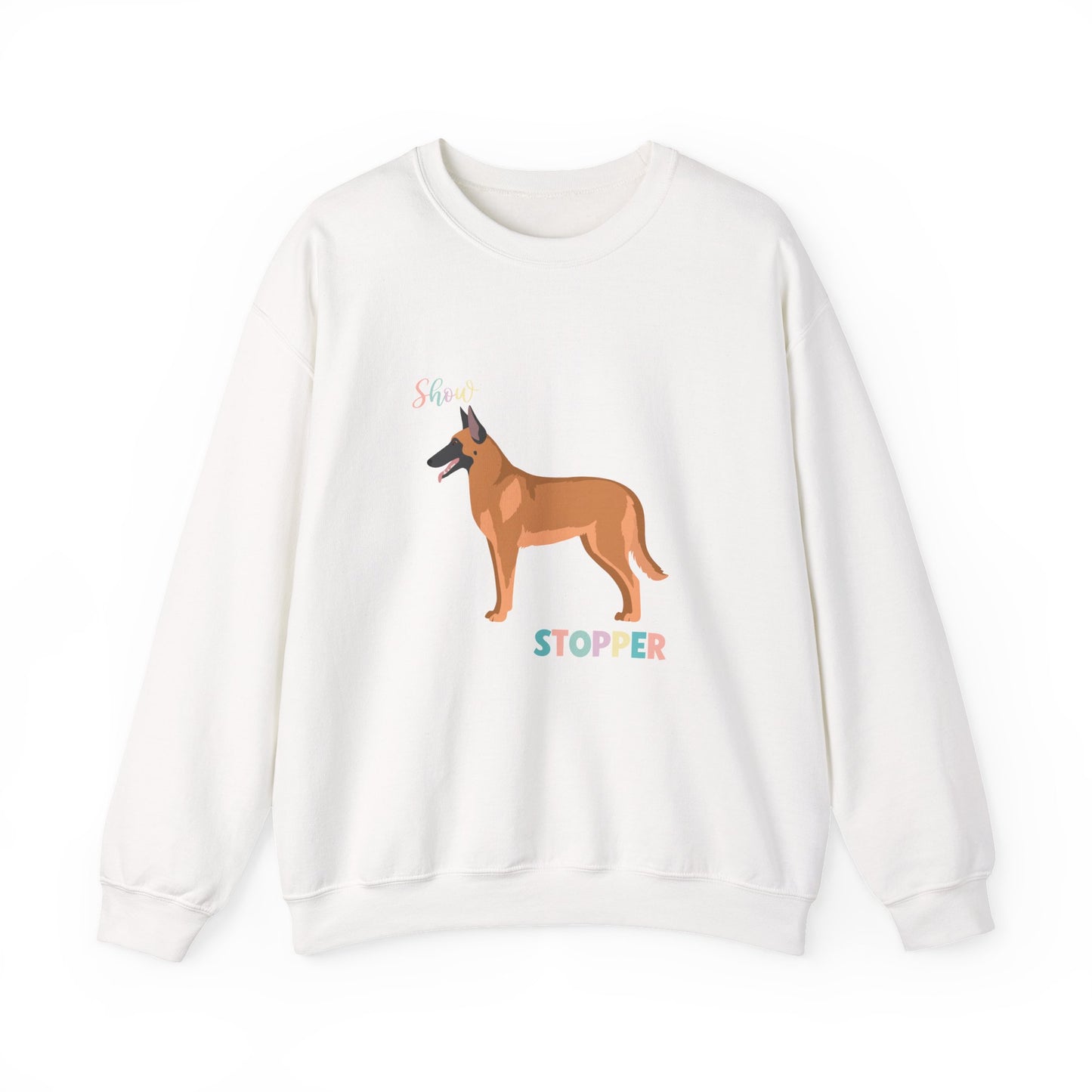 Belgian Malinois Dog Unisex Heavy Blend Crewneck Sweatshirt