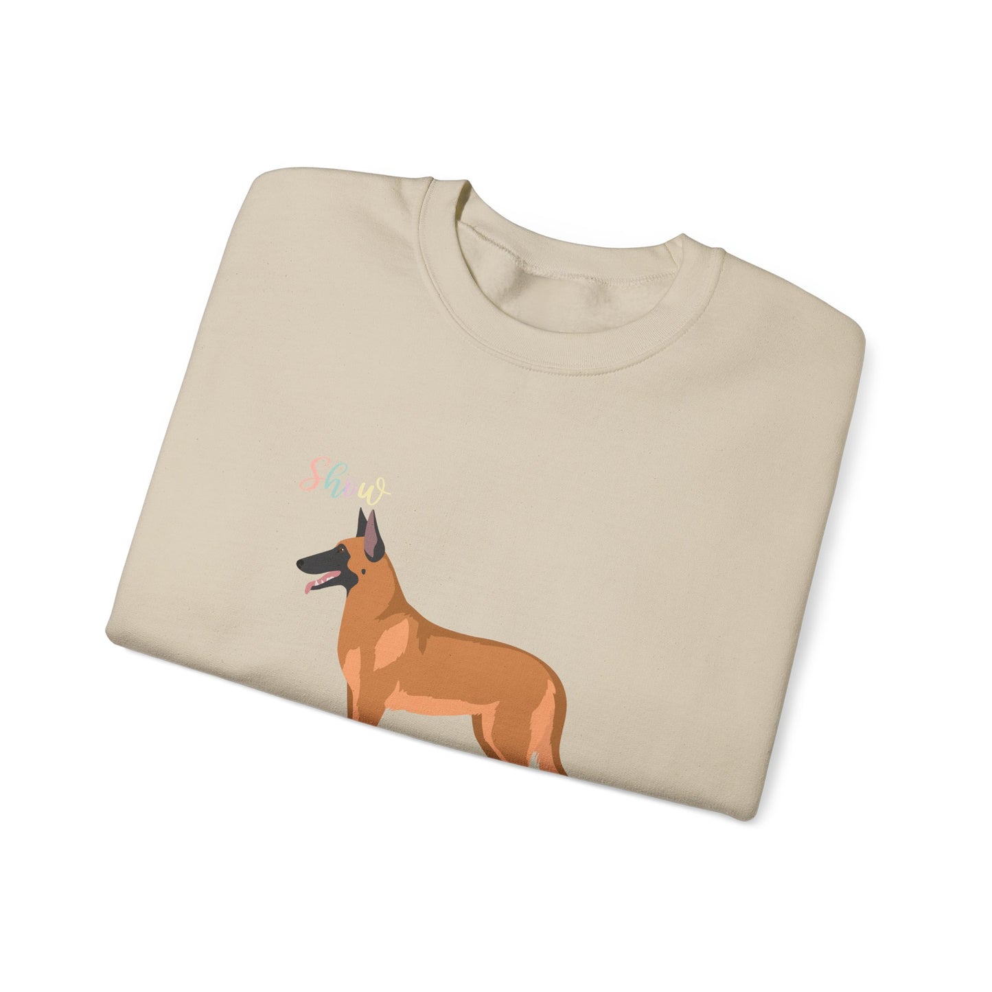 Belgian Malinois Dog Unisex Heavy Blend Crewneck Sweatshirt