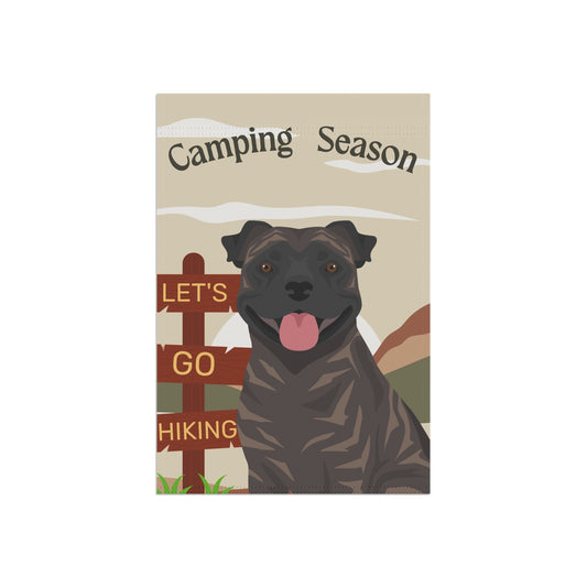Staffordshire Bull Terrier Dog Camping Garden Flag