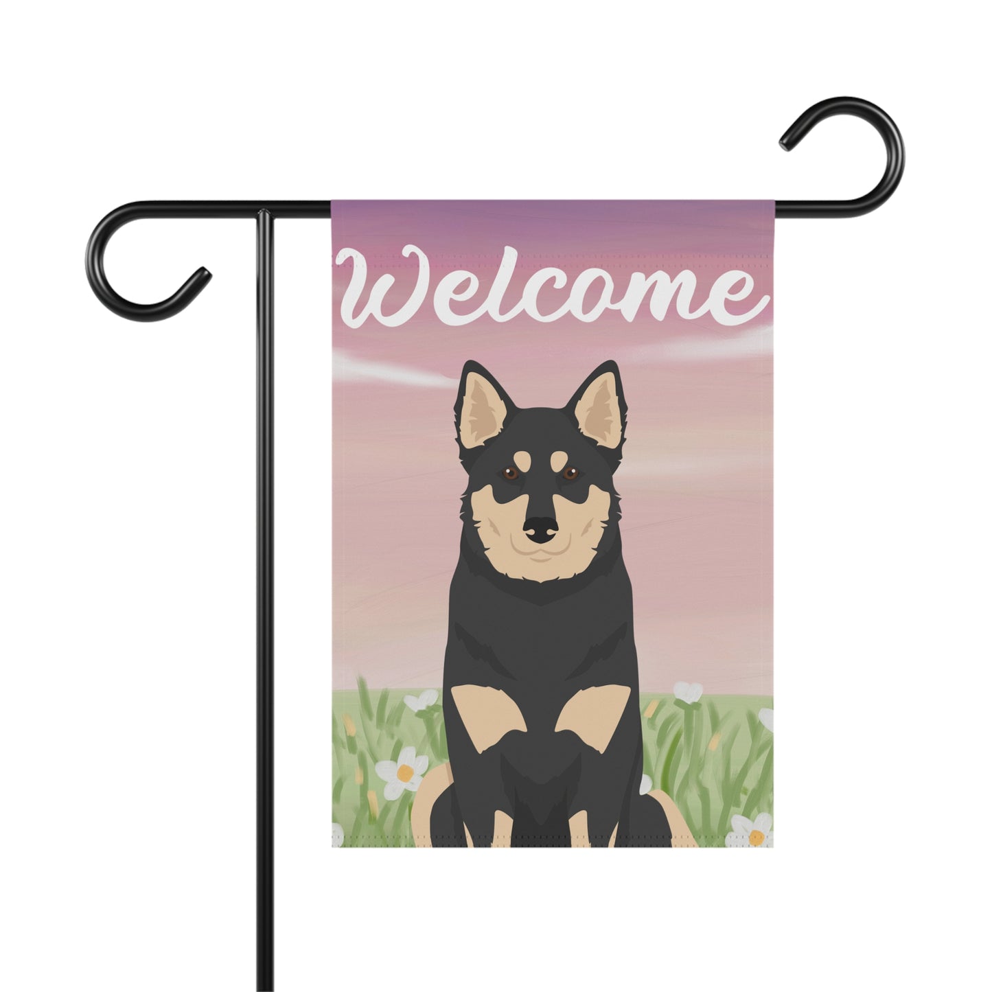 Lapponian Herder Dog Welcome Garden Flag